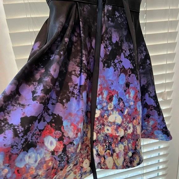 Beautiful, special event dress. Strapless Betsy &Adam corseted/floral skirt, 4 - Picture 10 of 10